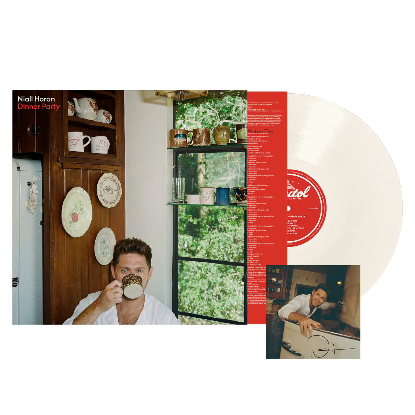 Dinner Party - Signed Porcelain Vinyl Alt Edition