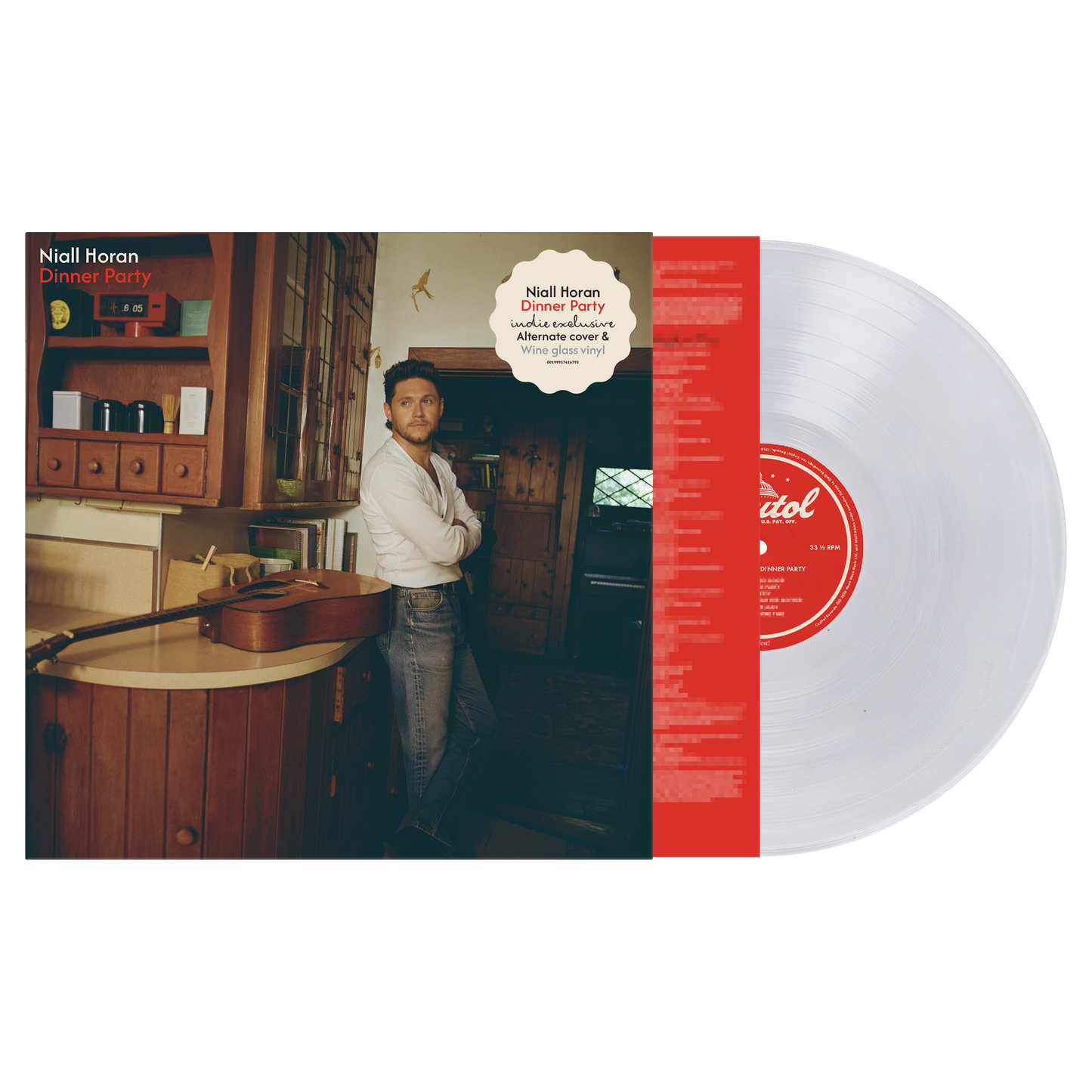 Dinner Party - Indie Exclusive Wine Glass Clear Vinyl