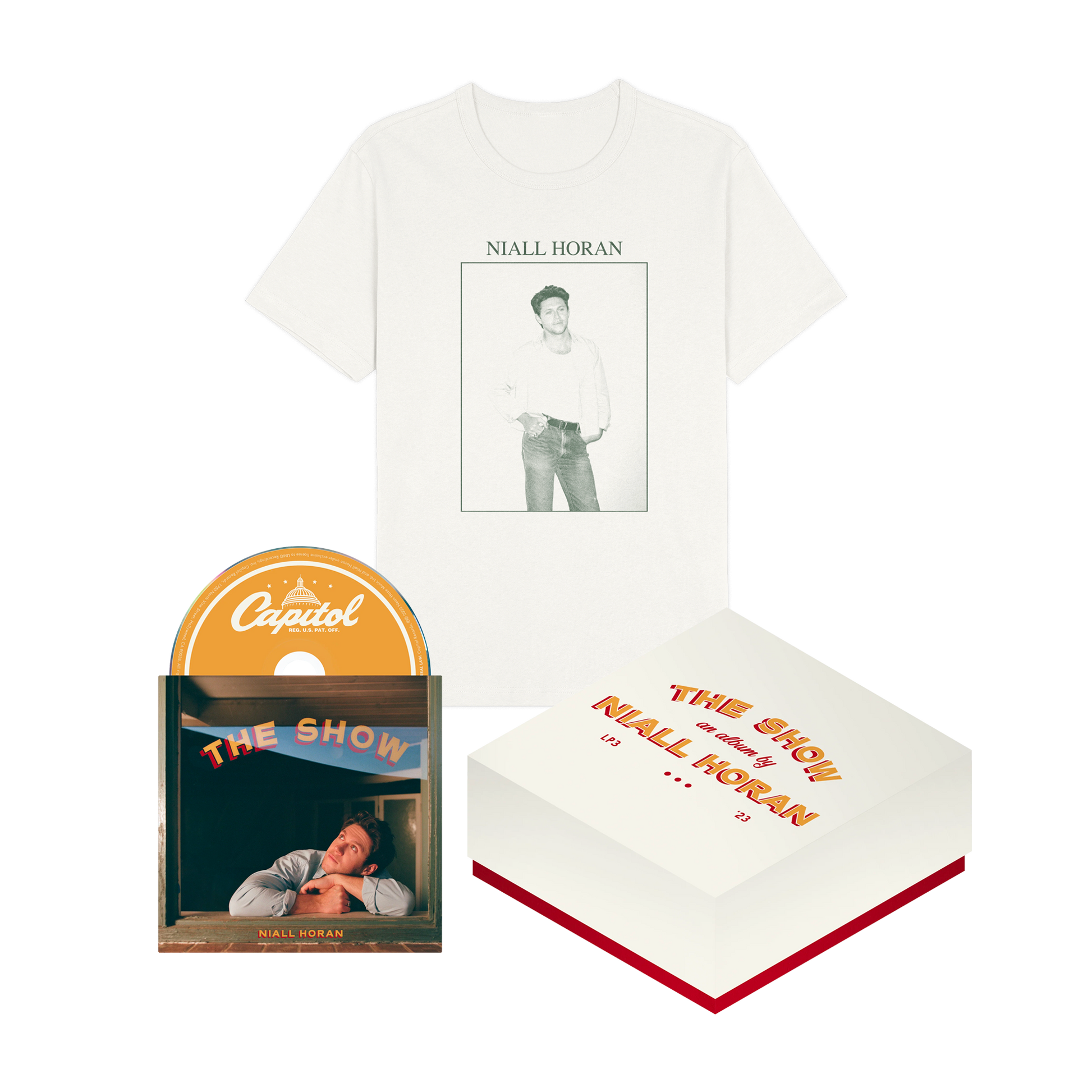 The Show - Natural Photo T-Shirt+ CD Box Set