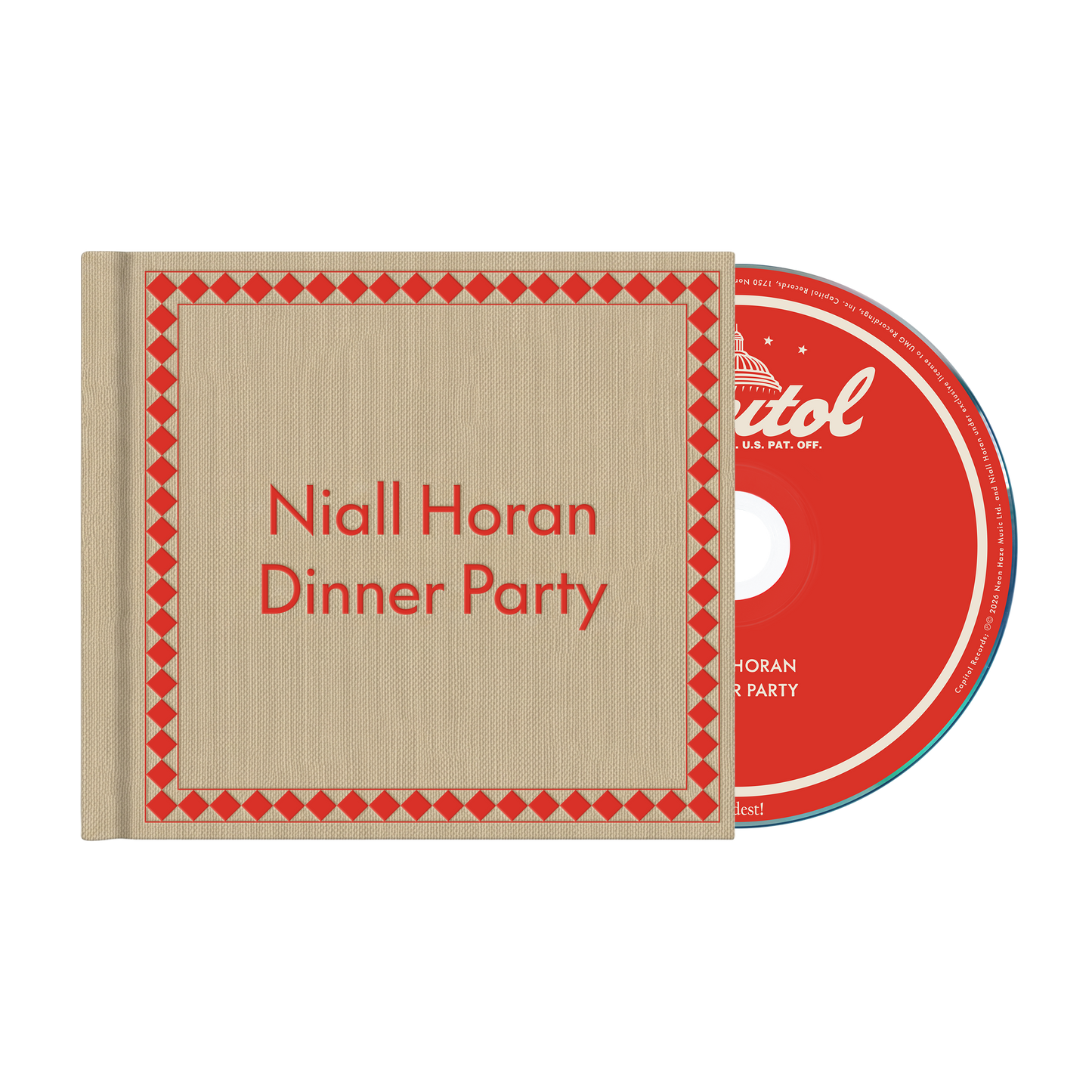 Dinner Party - Hardcover Book CD