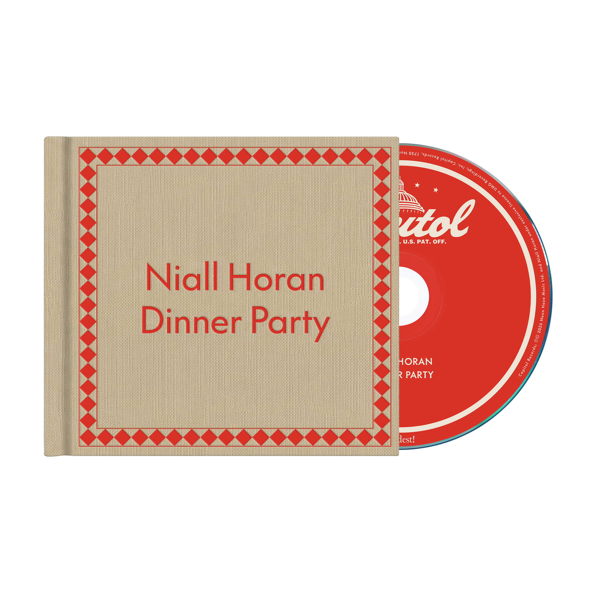 Dinner Party - Hardcover Book CD