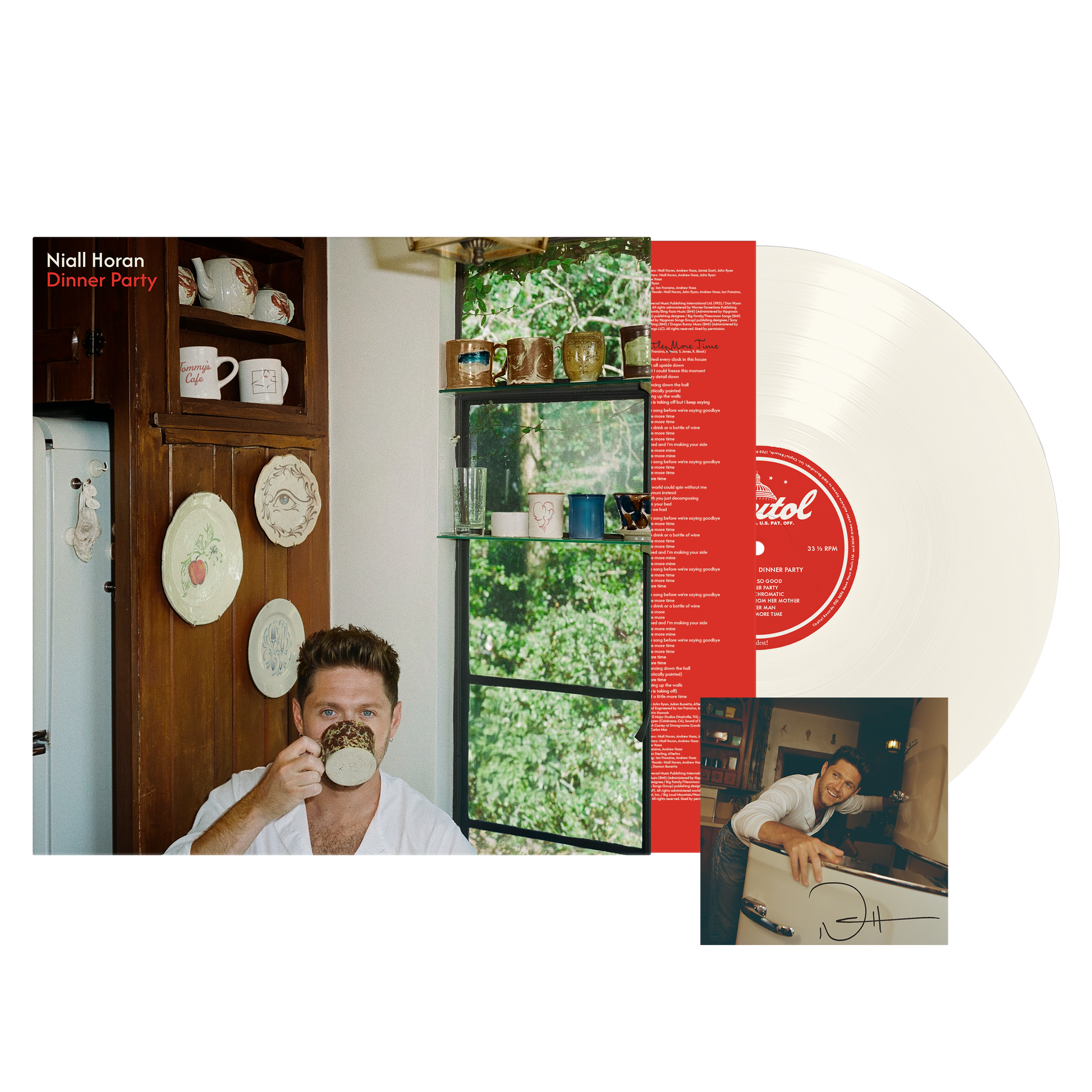 Dinner Party - Signed Porcelain Vinyl Alt Edition
