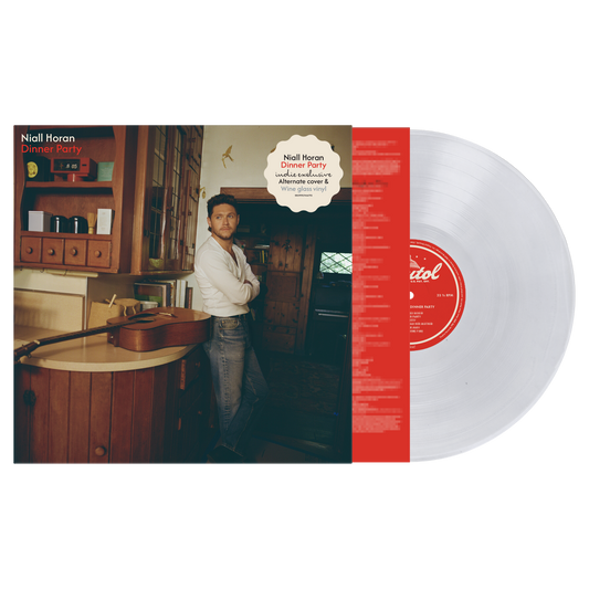 Dinner Party - Indie Exclusive Wine Glass Clear Vinyl