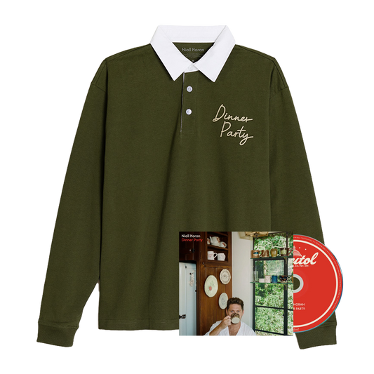 Dinner Party Fan Pack #1 - CD + Longsleeve Polo