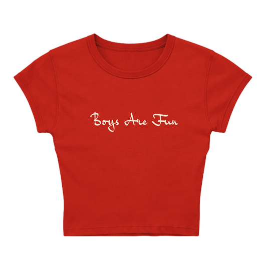 Boys Are Fun Baby Tee