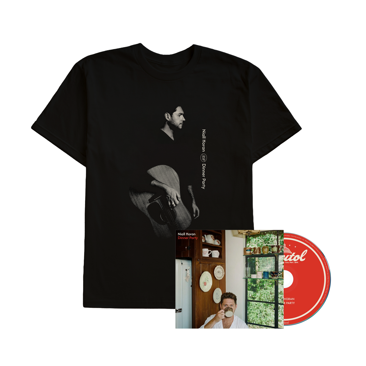 Dinner Party Fan Pack #2 - CD + Guitar T-Shirt