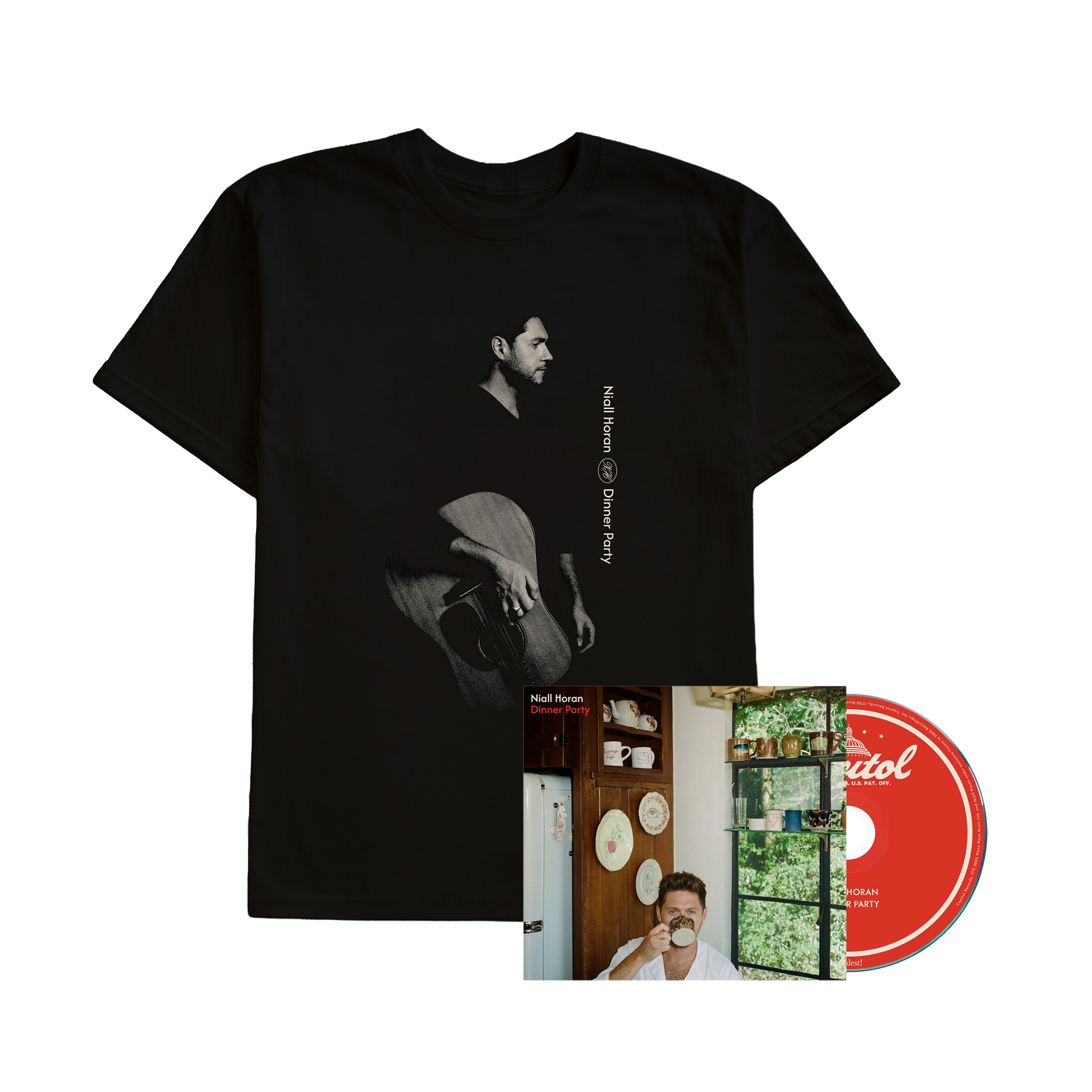 Dinner Party Fan Pack #2 - CD + Guitar T-Shirt